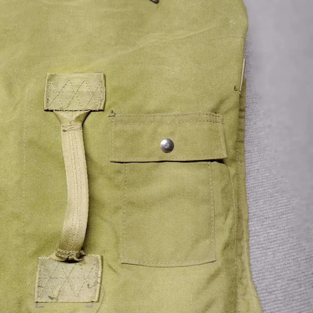 US Military Canvas Duffle Bag Olive Drab Heavy Duty Gear Bag